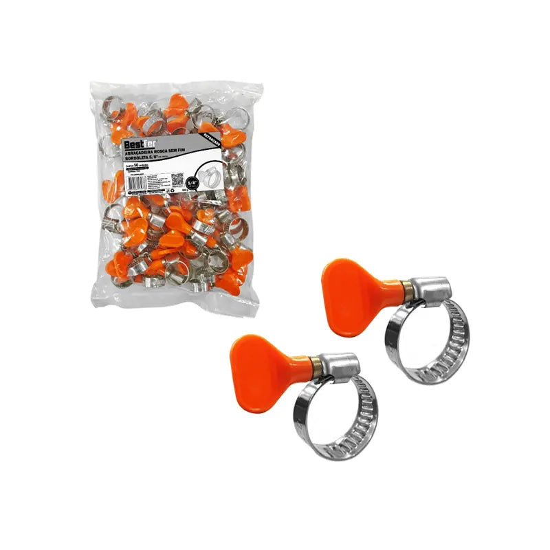 Abraçadeira Rsf 10 A 16Mm C/Borboleta C50