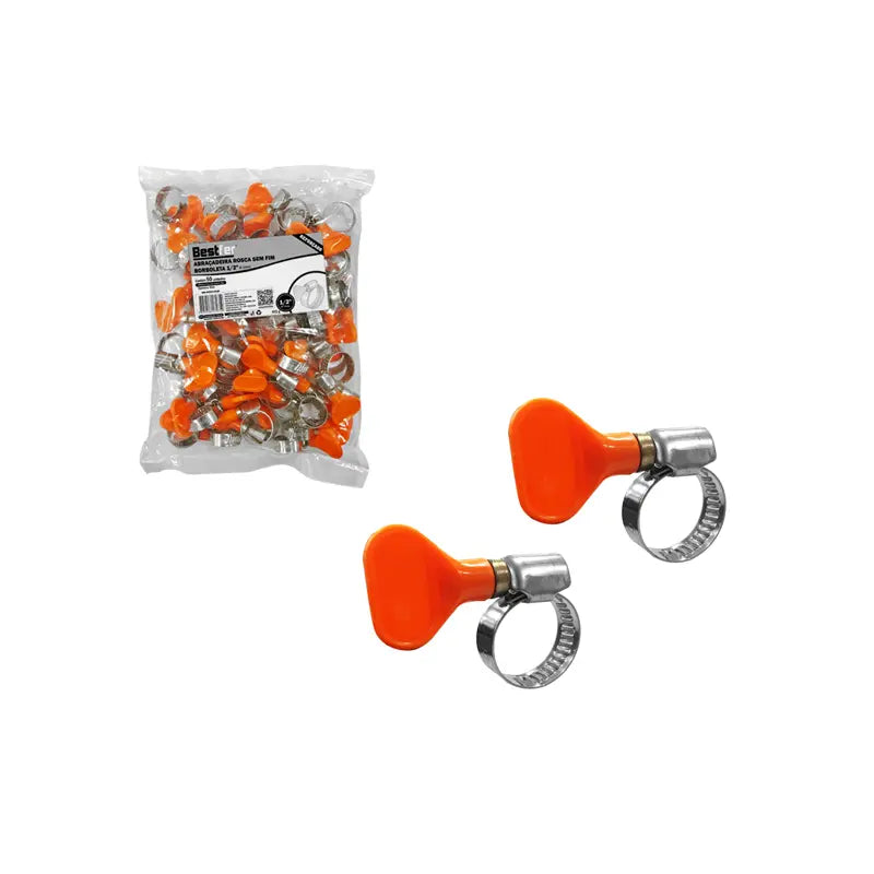 Abraçadeira Rsf 08 A 12Mm C/Borboleta C50