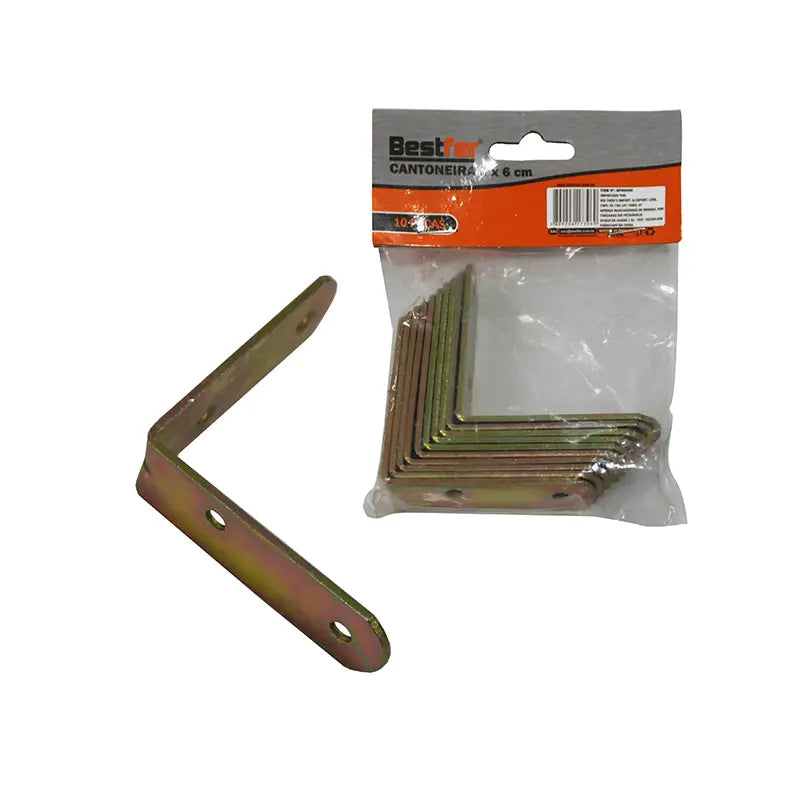 Cantoneira Móveis Bicromático 6Cm Bestfer C10
