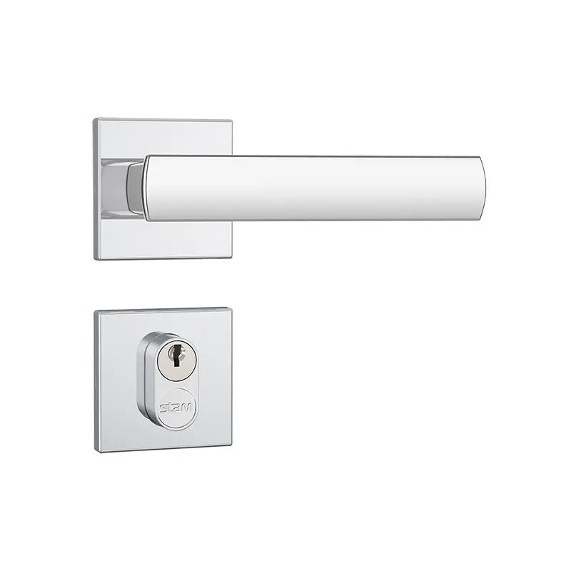 Fechadura Externa Alavanca Inox 803/35 R.Quadrada Stam