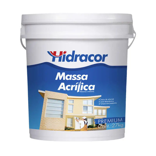 Massa Corrida Acrílica 27Kg Hidracor