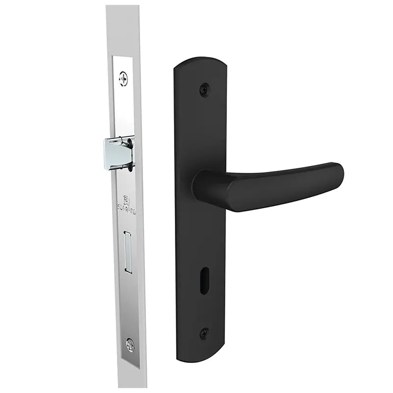 Fechadura Interna Alavanca Preta Ipanema 40X53Mm