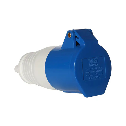 Tomada Industrial 2P+T 16Ax250v Movel 6H Ip44 Margirius