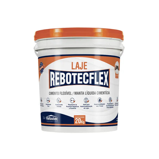Impermeabilizante P/Lajes 20Kg Rebotec Flex
