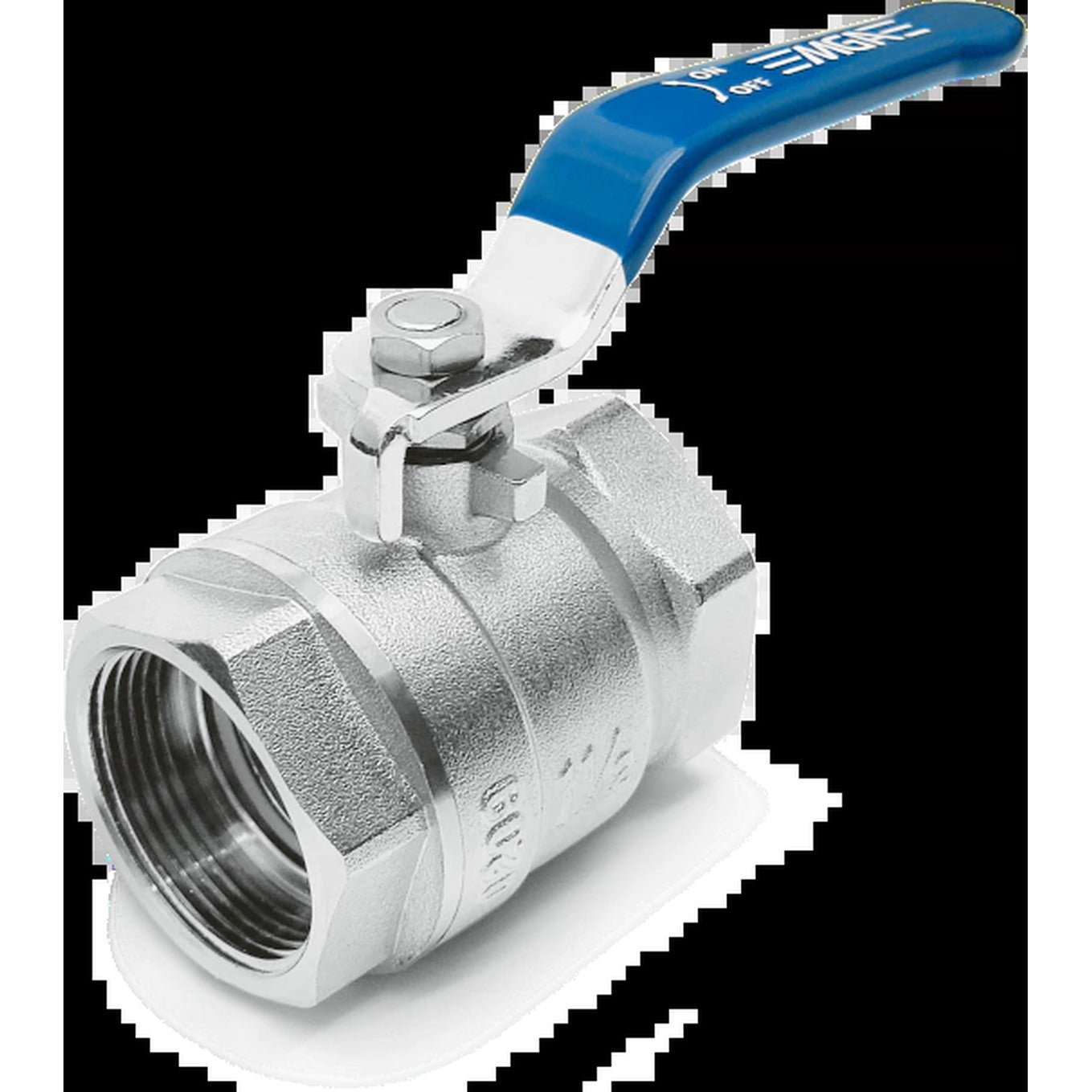 Válvula de Esfera Monobloco de Latão BSP PN 25 R