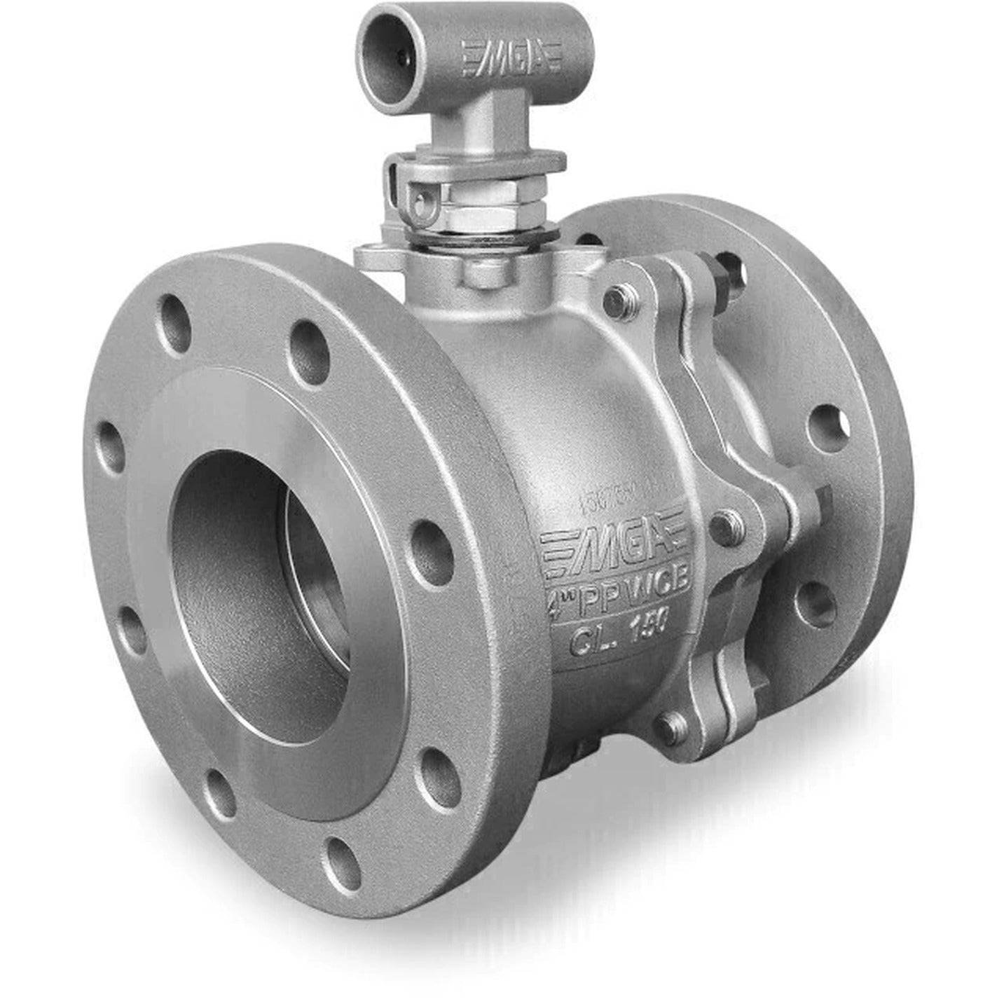 Válvula Esfera Bipartida PP FLG 150 S.I T.P CF8M