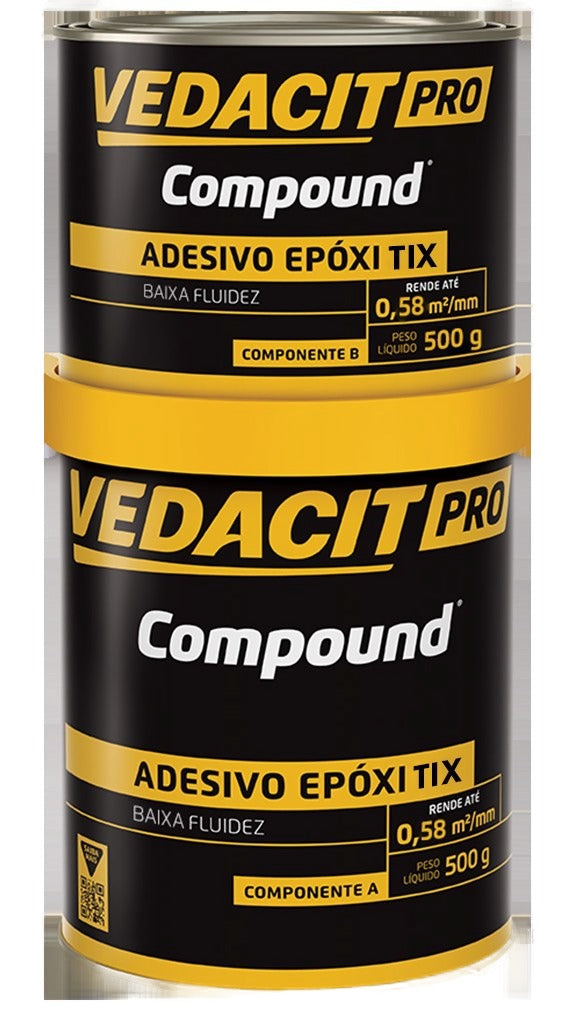 Vedacit Compound Adesivo Epoxi Tix