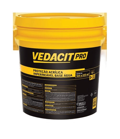 Vedacit Protecao Acrilica Impermeavel Base Agua