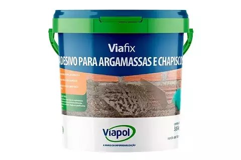 Viafix Adesivo Para Argamassa E Chapisco 36 Kg Viapol