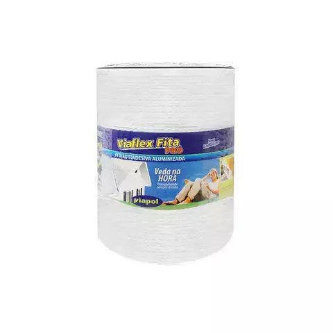 Viaflex Fita Branca 15Cm X 10M Caixa 8Un Viapol