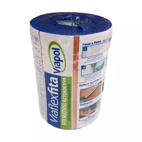 Viaflex Fita Telha 20Cm X 10M Caixa 4Un Viapol