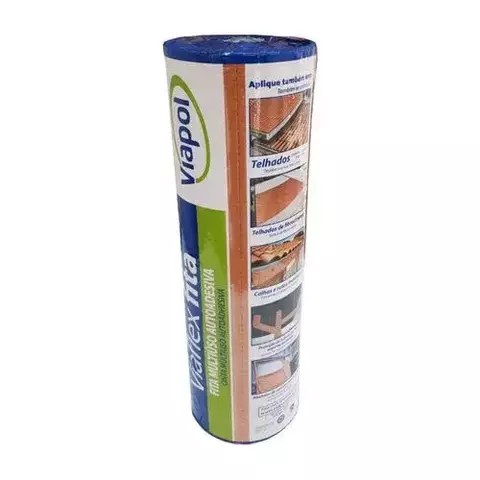 Viaflex Fita Telha 45Cm X 10M Caixa 4Un Viapol