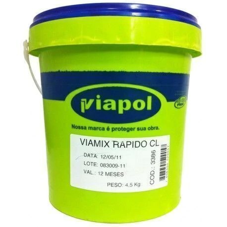 Viamix Rapido Cl 4 5Kg Impermeabilizante Viapol